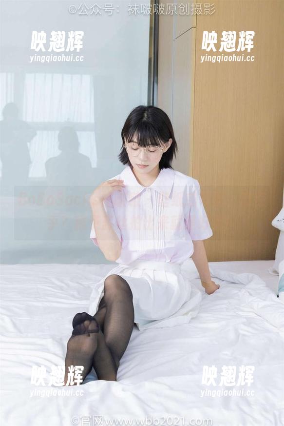 BoBoSocks袜啵啵 - 壁纸或写真，谁在乎？稚予蓝丝拍出来就是好看！