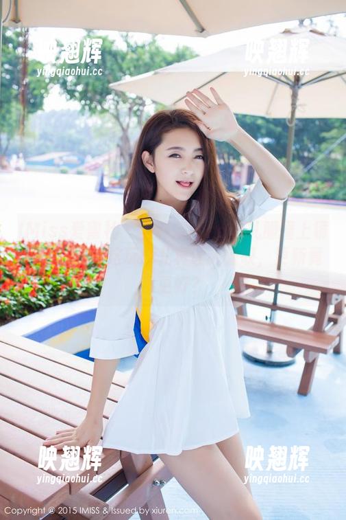IMiss爱蜜社 - 当莉娜lena的礼服撞上镜头——原图这玩意儿真让人惊叹，更新竟然更好？