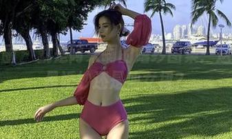 微密圈 – 就是阿朱啊的婚纱图集：这到底是婚纱还是仙女裙？