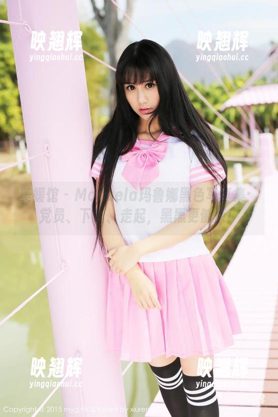 美媛馆 - Manuela玛鲁娜黑色写真集：党员、下载、走起，黑黑更健康！
